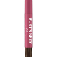 Aplicación suave de Lip Shimmer Fig con color natural.