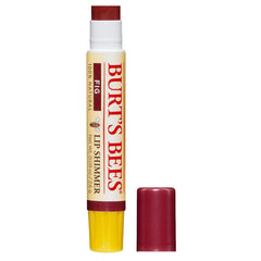 Burt's Bees Lip Shimmer Fig con color natural y brillo suave para uso diario.
