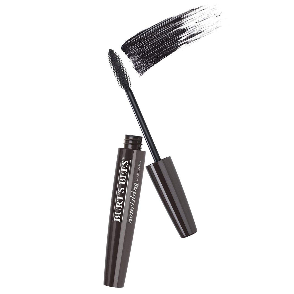 Tono Negro Clásico de Burts Bees Mascara para un acabado natural.