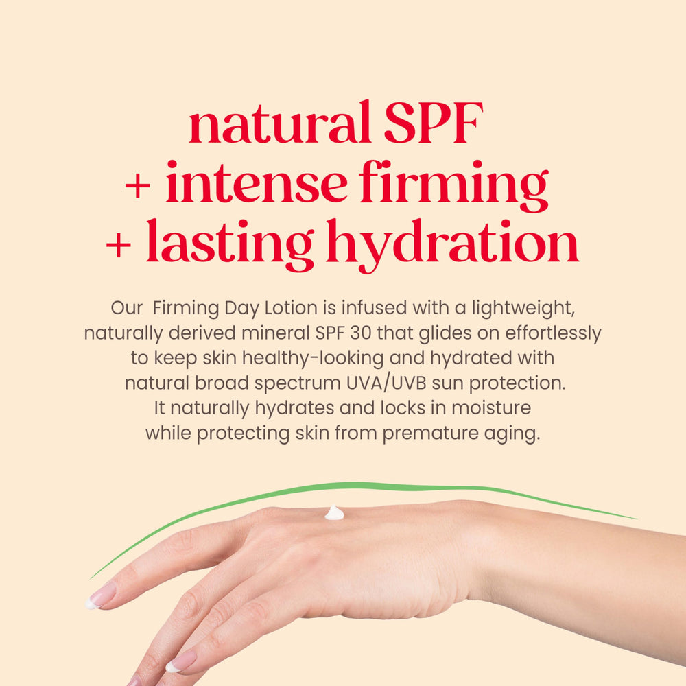 Crème-visage Burt's Bees Renewal SPF30 en application douce.