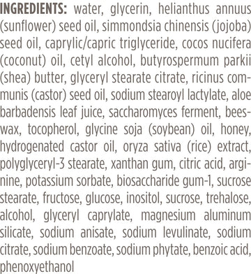 Burt's Bees lotion applied to dry skin to demonstrate hydration support