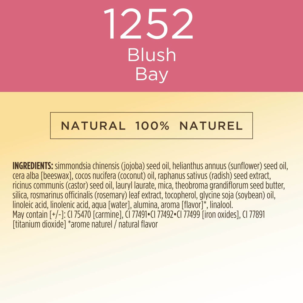 Burt's Bees uso diario para labios y mejillas coordinados