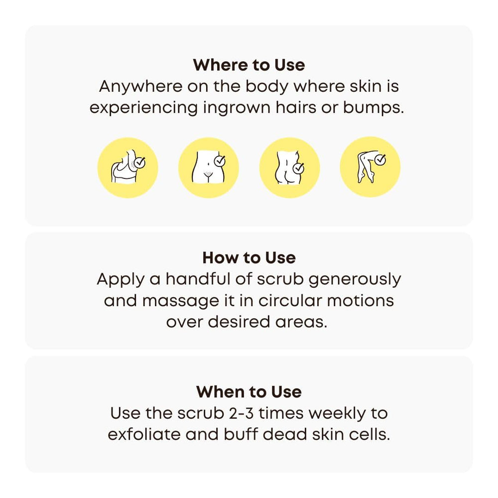 Bushbalm Bermuda Exfoliante: envase sostenible y sin crueldad animal.