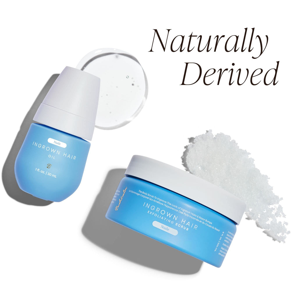 Bushbalm Nude Exfoliante: aplicación suave deja piel limpia y luminosa.