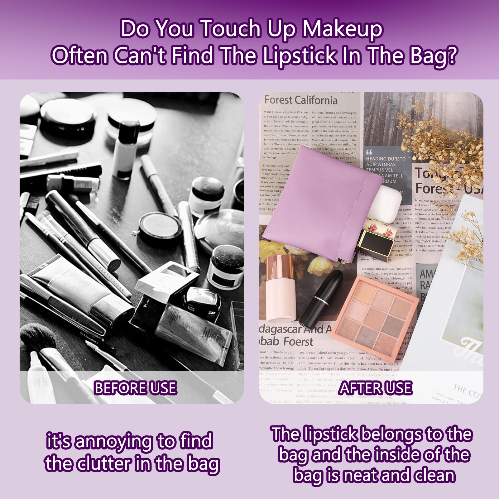 BUSOHA bolsa crema facial mini, protege productos delicados en movimiento.