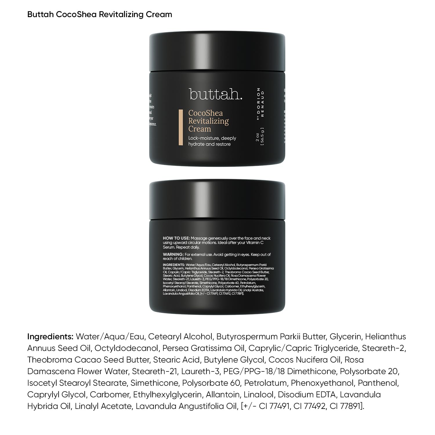Aplicación facial suave con Buttah para iniciar rutina diaria