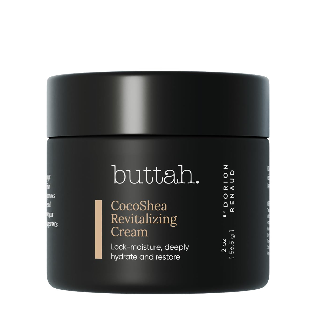 Buttah CocoShea crema, bote de 2 oz, hidratación nutritiva para piel