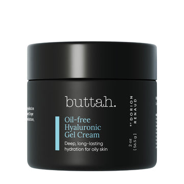 Buttah Skin de Dorion Renaud, bote de 60 ml, hidratación ligera sin aceite para diario.