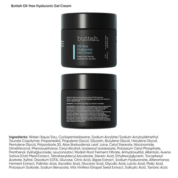 Buttah Skin, textura gel suave, sensación fresca al aplicar.