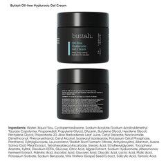 Buttah Skin, textura gel suave, sensación fresca al aplicar.