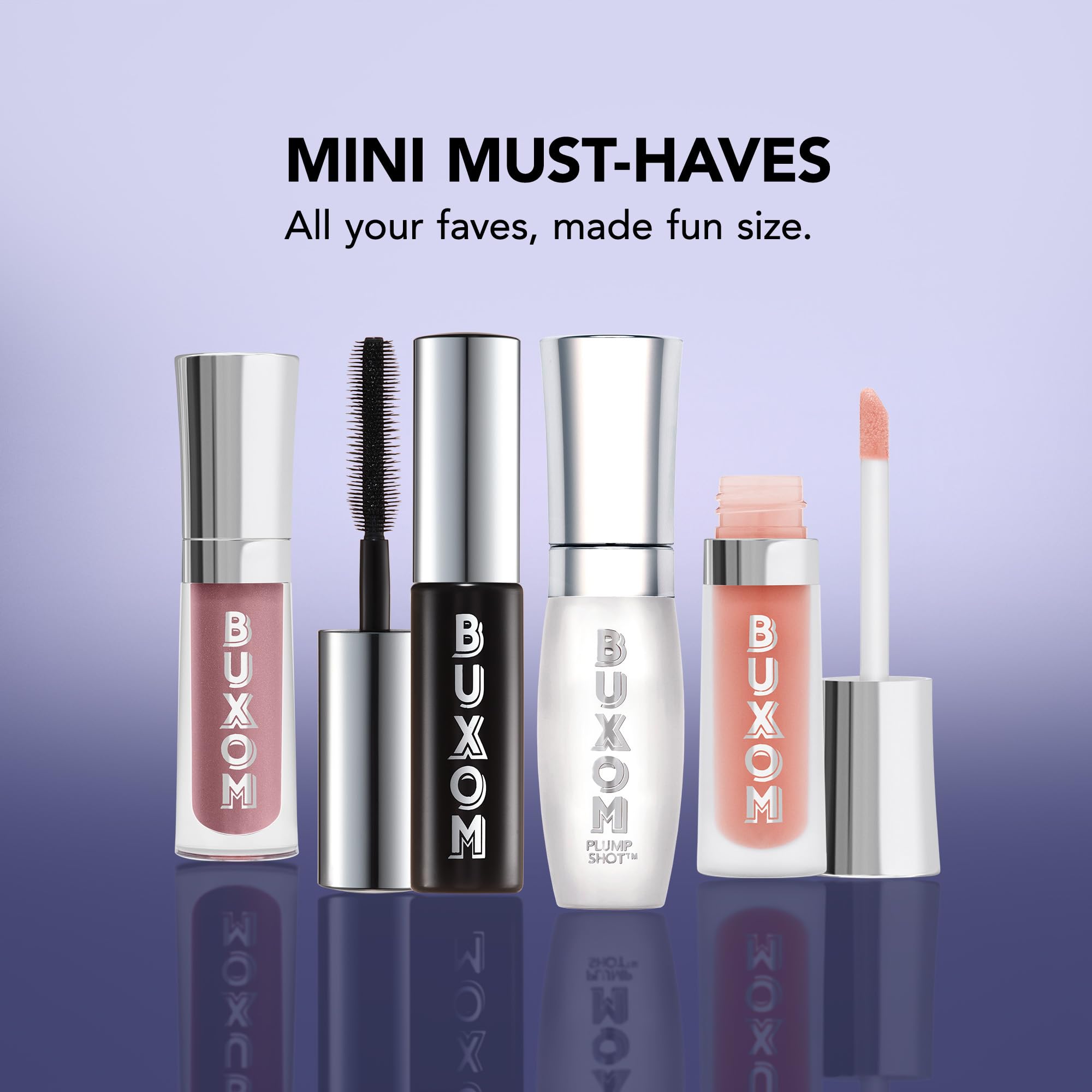 BUXOM mascara con acabado suave y flexible evita grumos