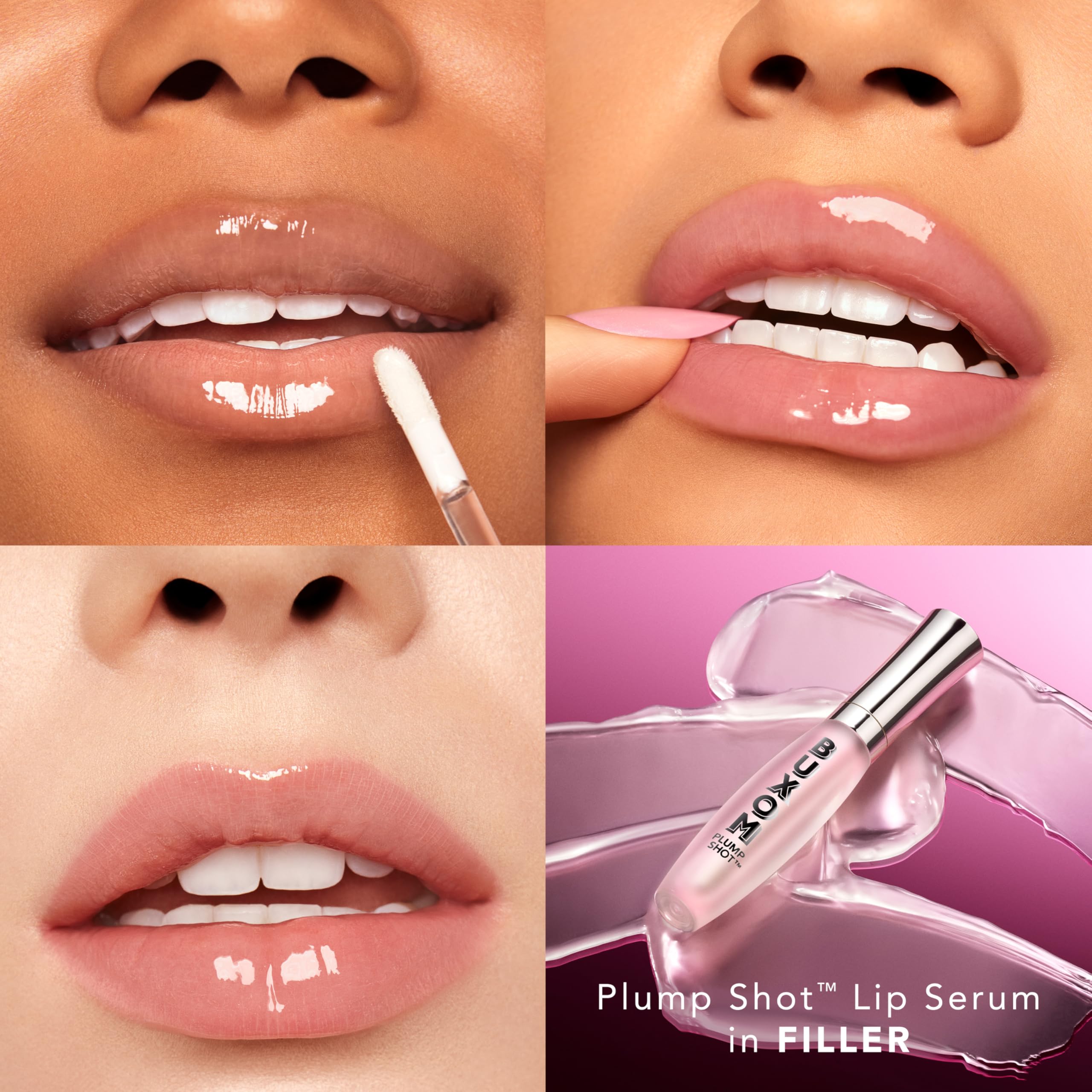 Complejo de péptidos de Buxom como ingrediente clave para labios sanos.