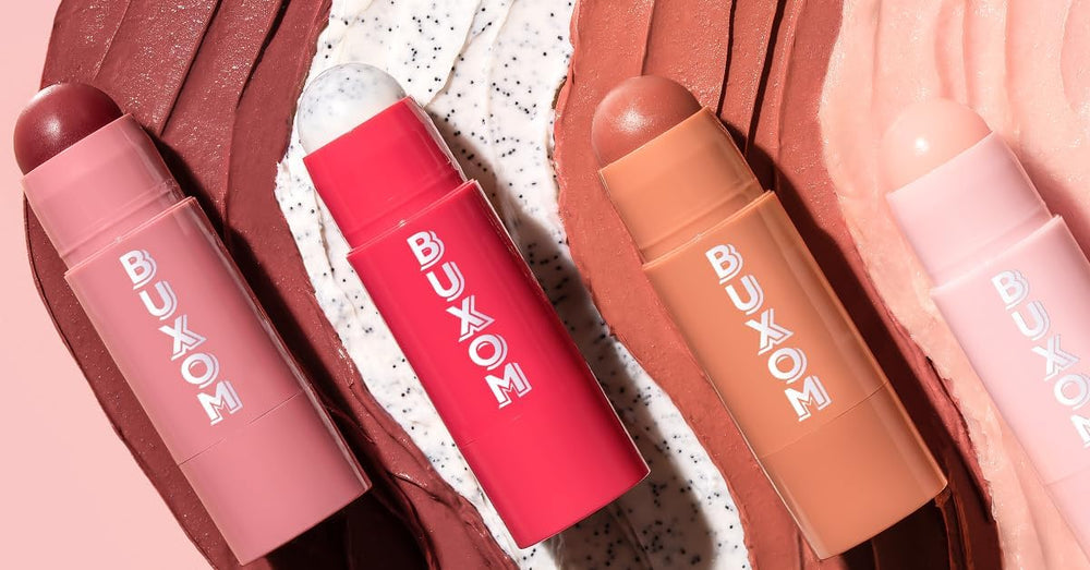 Buxom Power-Full Lip Balm Inner Glow ingredientes clave: péptidos y aceite de calabaza