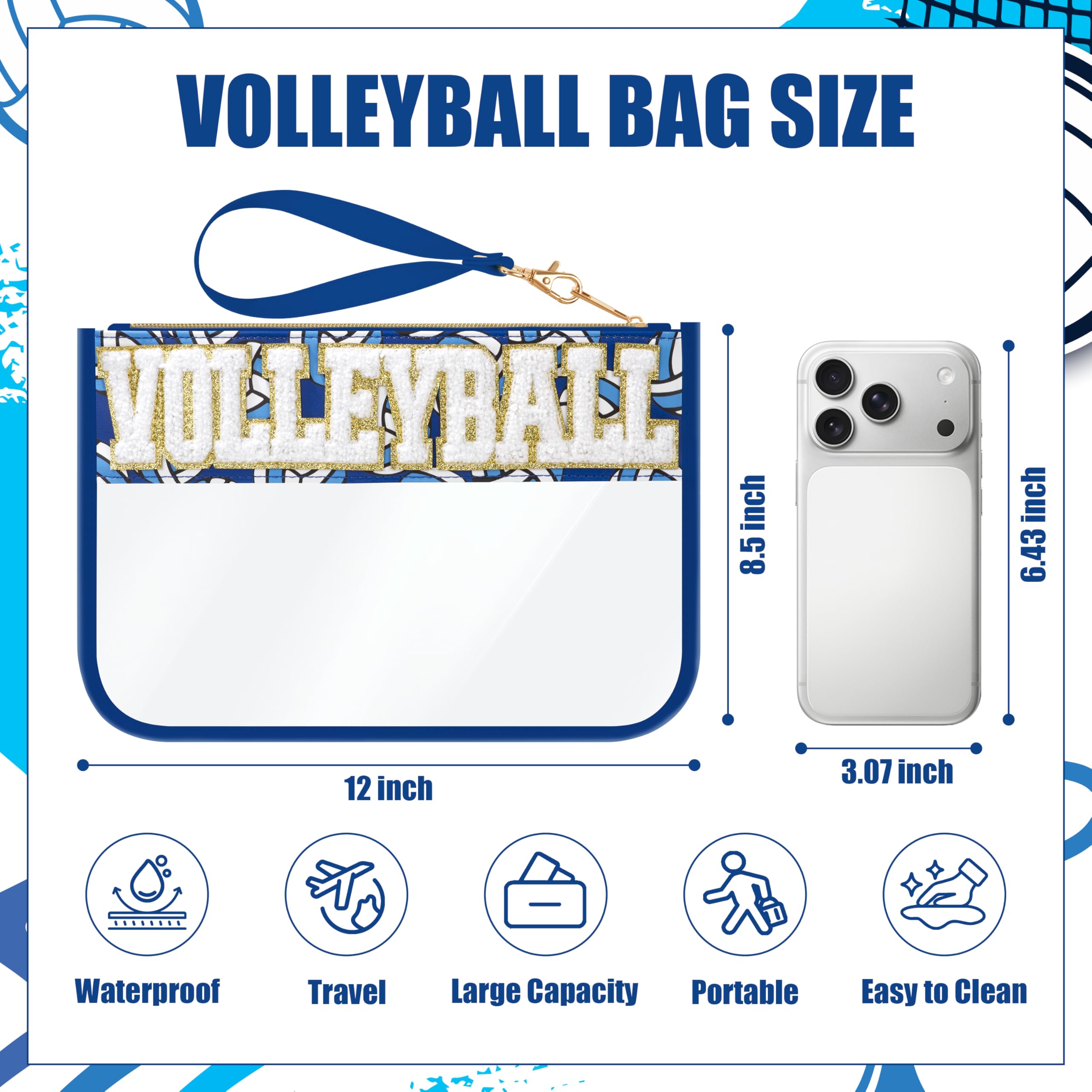 BuyCard bolsa PVC transparente para cosméticos, permite ver todo de un vistazo.