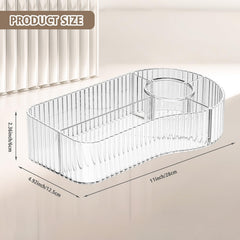 BVGDGSD estante de encimera para maquillaje en baño o tocador con diseño elegante