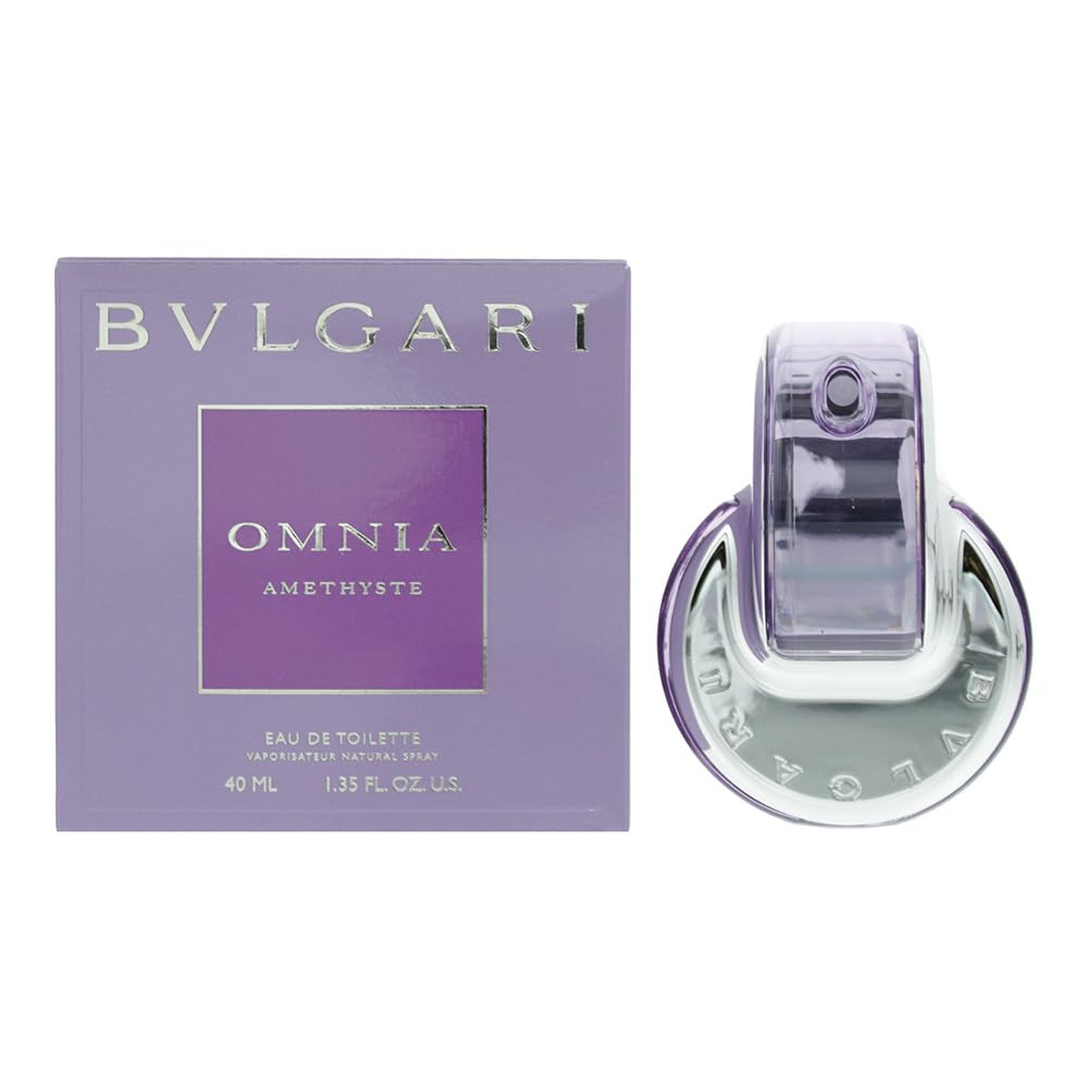 BVLGARI Omnia Amethyste frasco, aroma floral ligero para uso diario