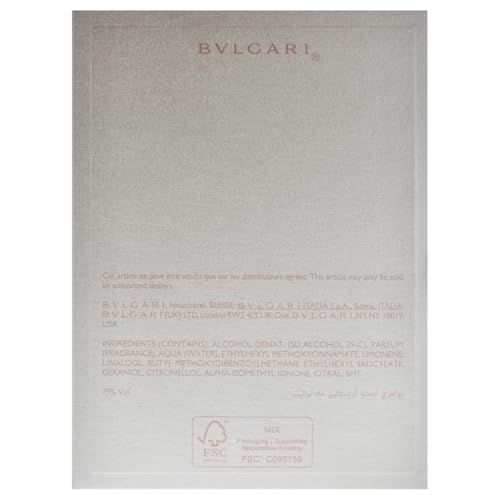 BVLGARI Omnia Crystalline, detalle de fragancia, perfecto para eventos casuales con aroma floral.