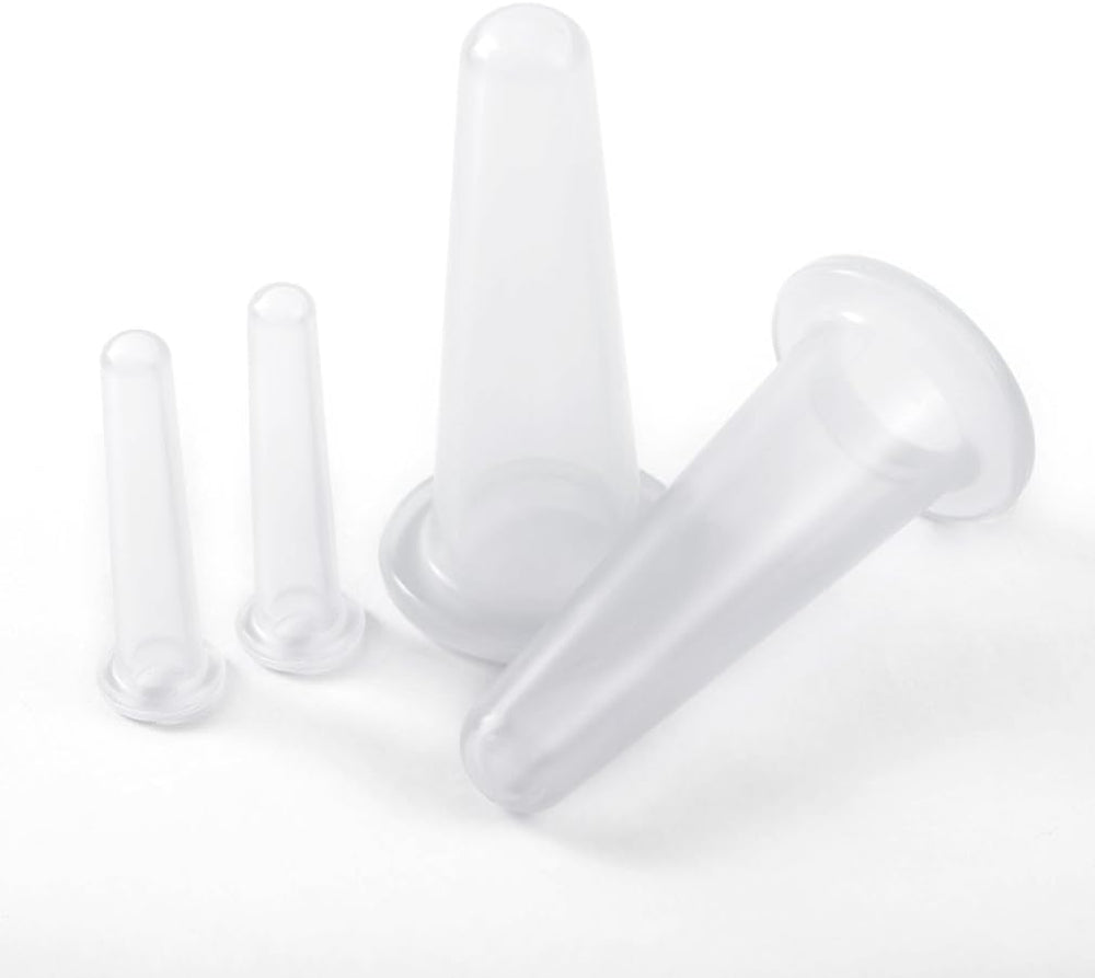 Conjunto BWESOO de ventosas transparentes 4 piezas para facial