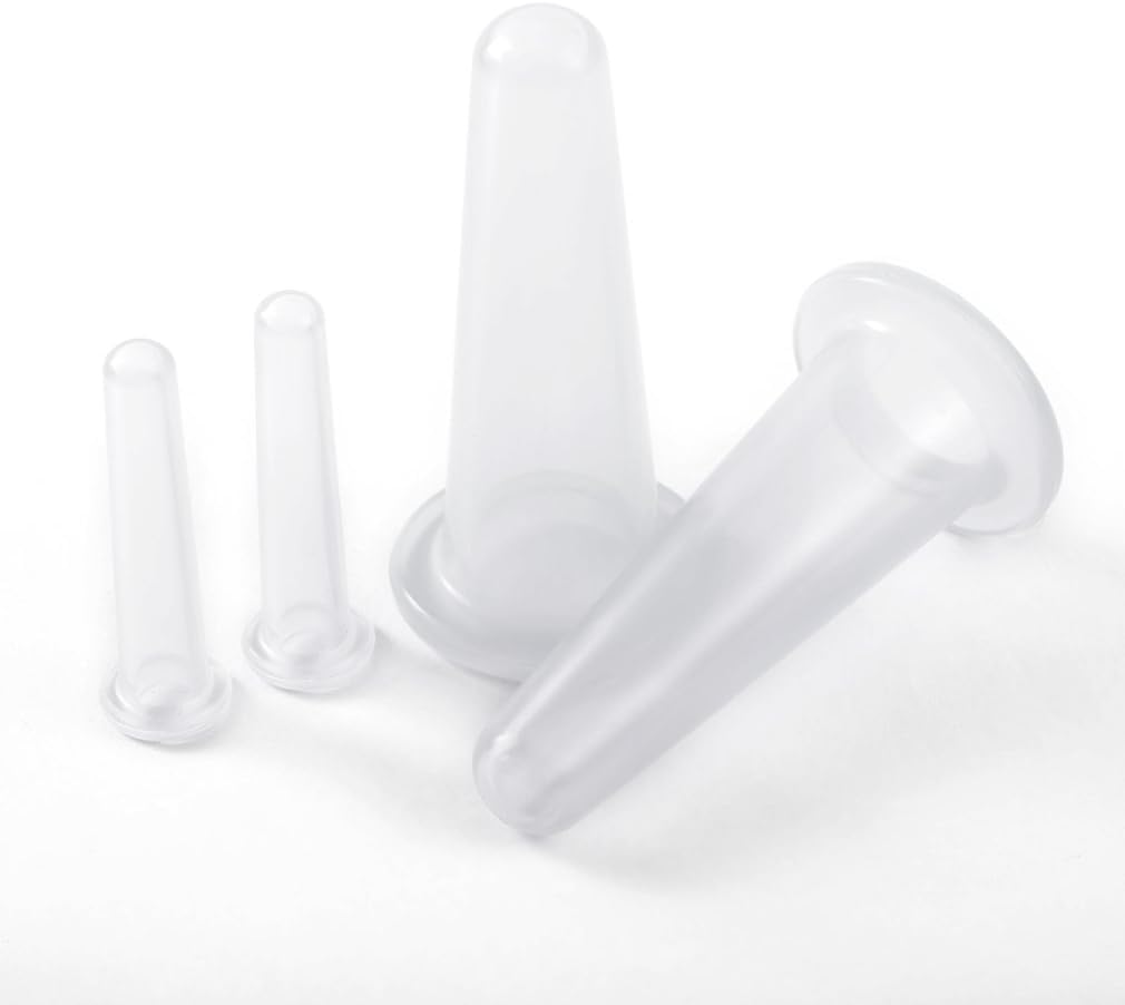 Conjunto BWESOO de ventosas transparentes 4 piezas para facial