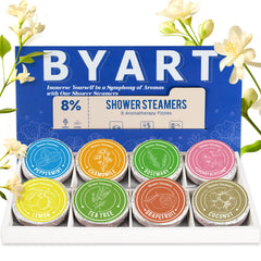 BYART empaque aromaterapia ducha, regalo elegante para relajación