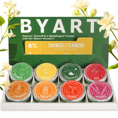 BYART Shower Steamer lingering-fragrance for a calming bath aroma