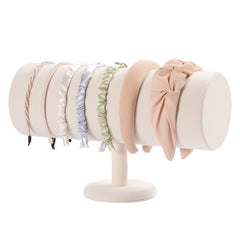 ByKen porta diademas barra T, soporte estable para diademas y accesorios en la mesa