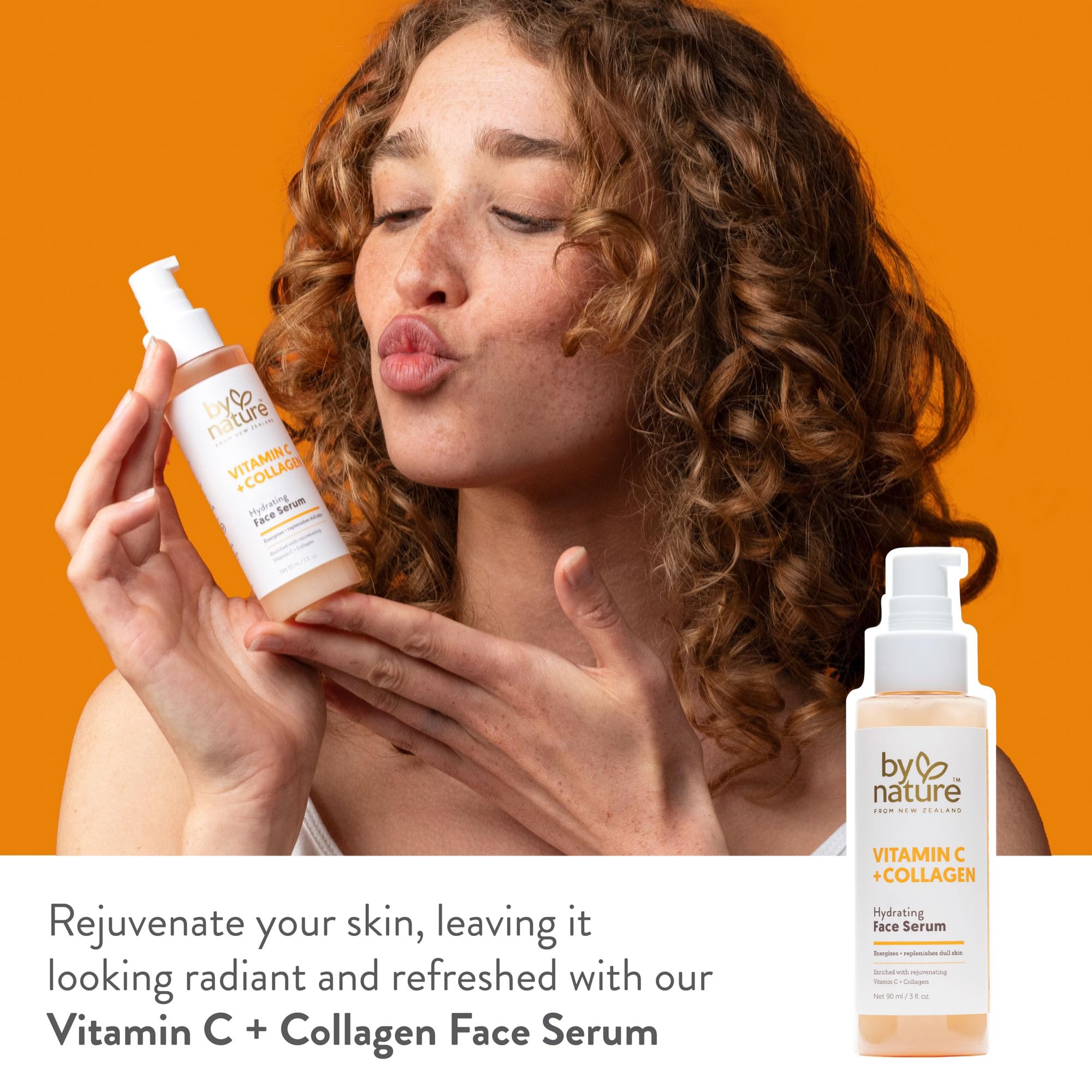 By Nature Serum radiancia-brillo-vitamina-c ilumina la tez con tono más uniforme