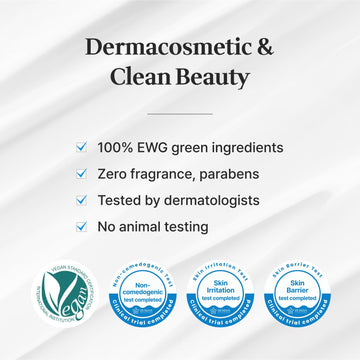 BYNEWCELL non-sticky hydration finish shows fast absorption with no greasy residue.