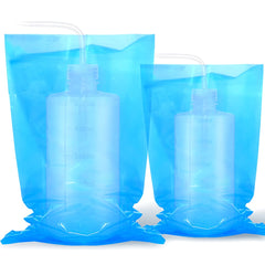 Bysiter funda de lavado tatuaje transparente, cobertura total para botella