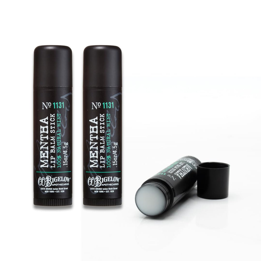 Bálsamo Mentha con manteca de karité para labios suaves y nutridos.