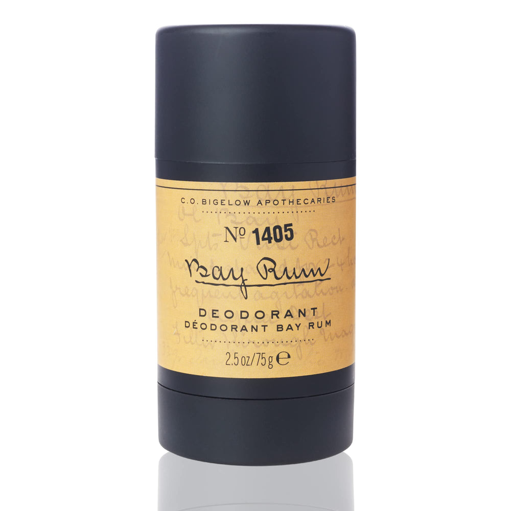 Desodorante gel Bay Rum de C.O. Bigelow, aplicación suave sin residuos