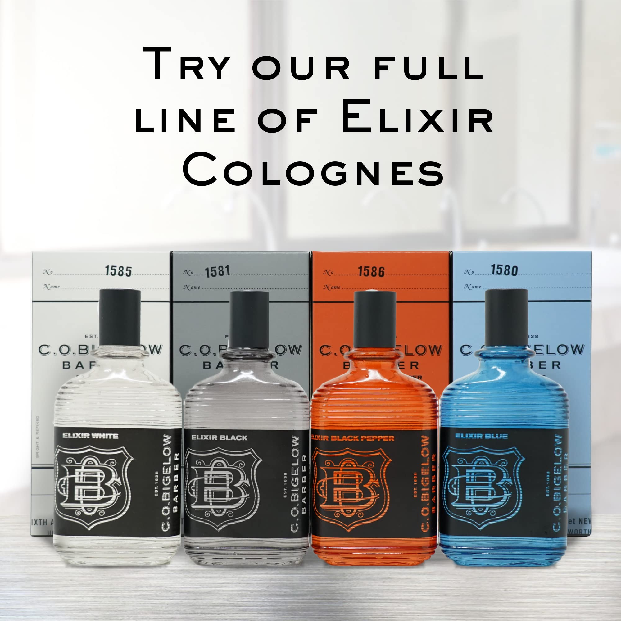 Elixir Blue, libre de crueldad y fabricado en EE. UU., sin parabenos para mayor confianza.