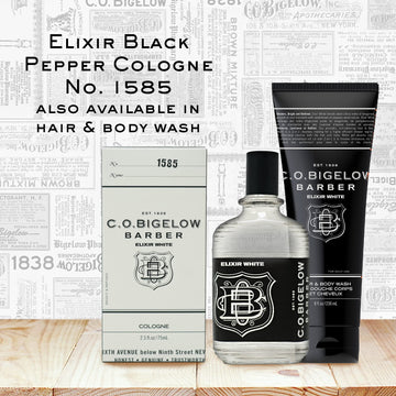 Escena de escritorio con Elixir White, aroma fresco para la jornada laboral