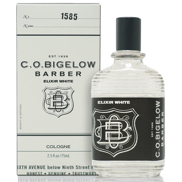 C. O. Bigelow Elixir White, botella de cristal, fragancia duradera para todo el día