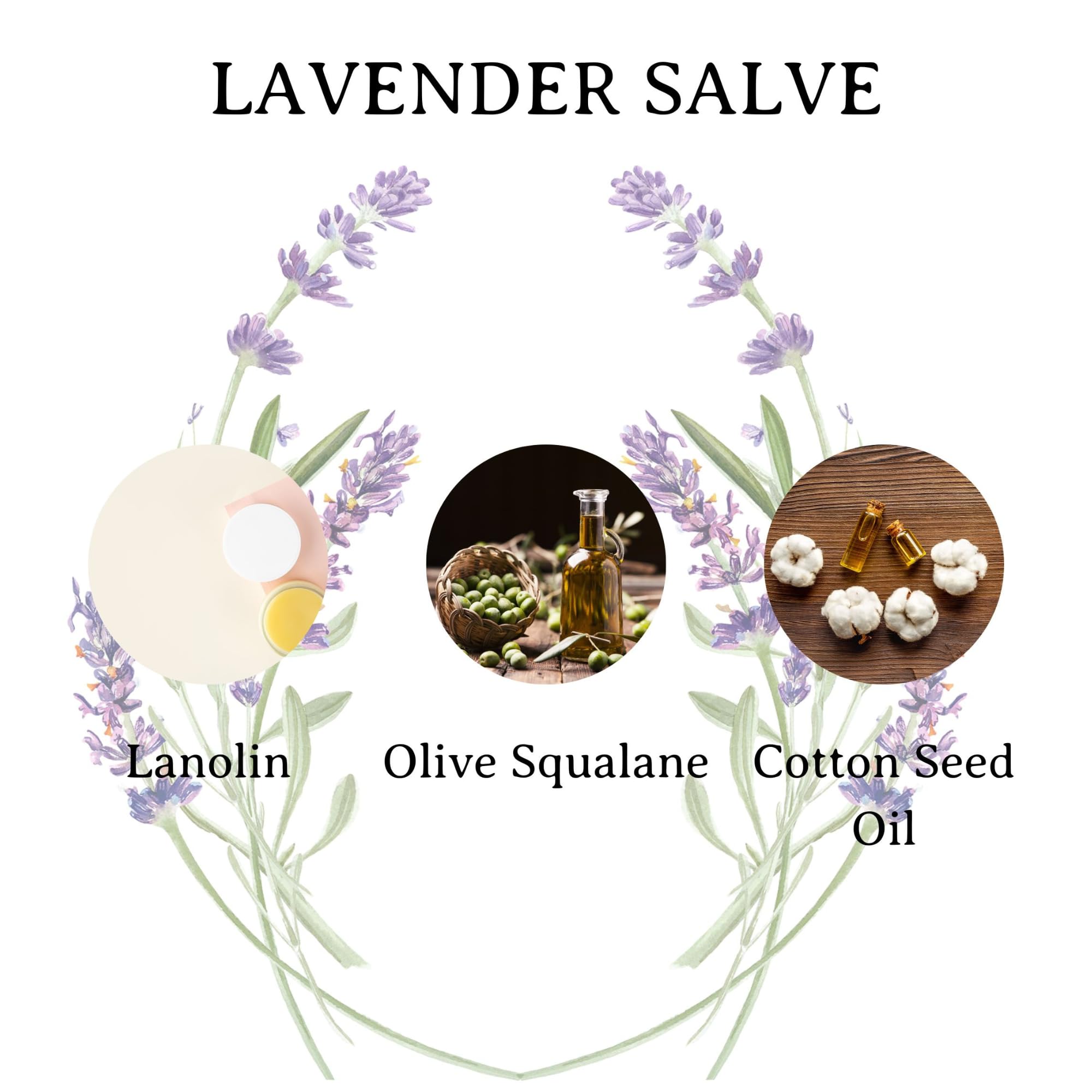 Hecho en EE. UU., libre de crueldad, bálsamo con lavanda para piel sensible.