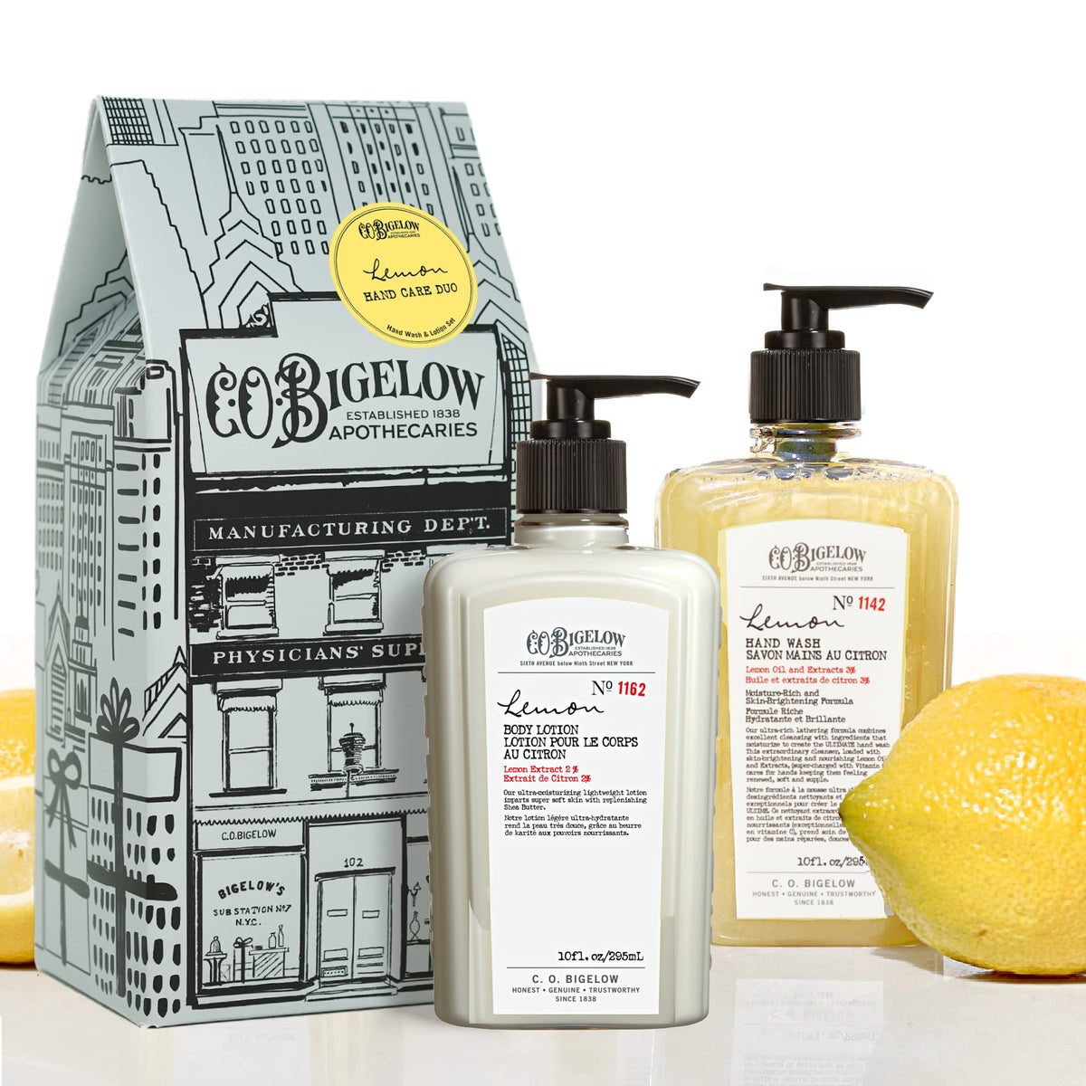 C.O. Bigelow Jabon de Mano Limón, limpieza suave y aroma cítrico