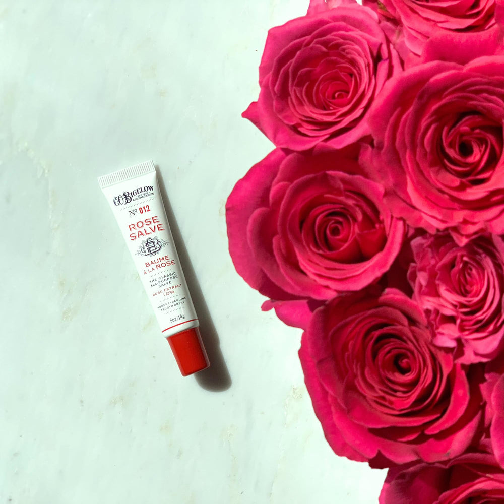 C.O. Bigelow Natural ingredients close-up: softens lips