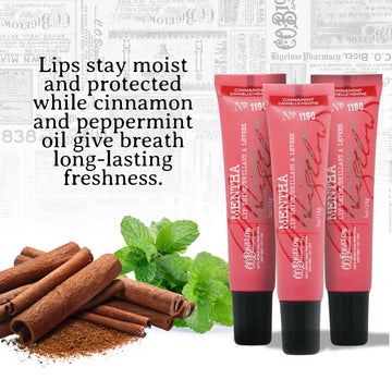 Notas de menta y canela para una experiencia refrescante.