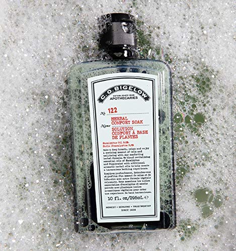 Experiencia de spa en casa con C.O. Bigelow Baño de Hierbas Reconfortante.