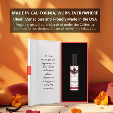 CA Perfume Amber Rouge Saffron: notas aromáticas intensas para cualquier ocasión.