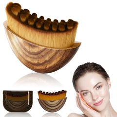 CACRTY cepillo linfático contorno facial para masaje suave y preciso.