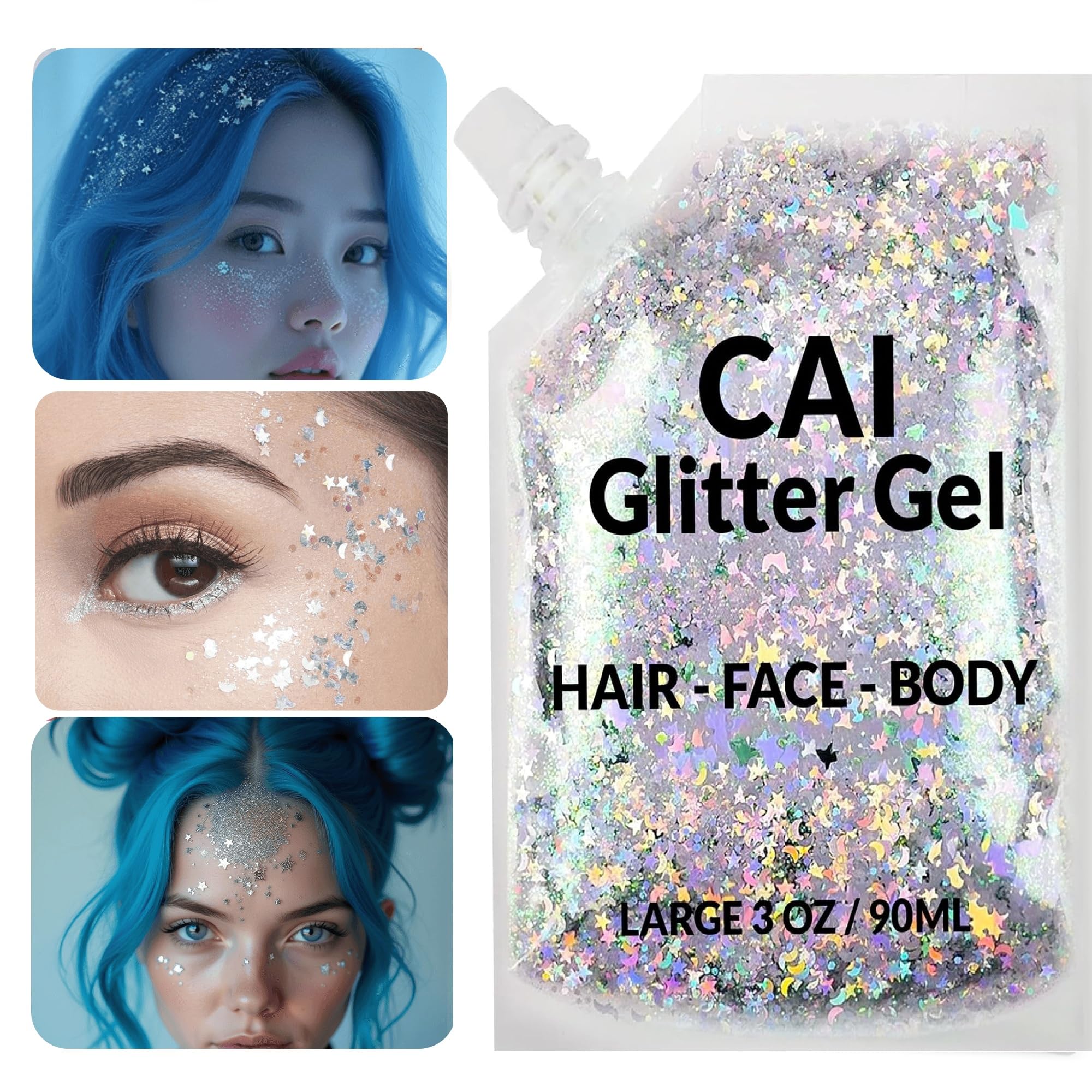 CAI BEAUTY NYC producto lavable con agua, fácil de quitar