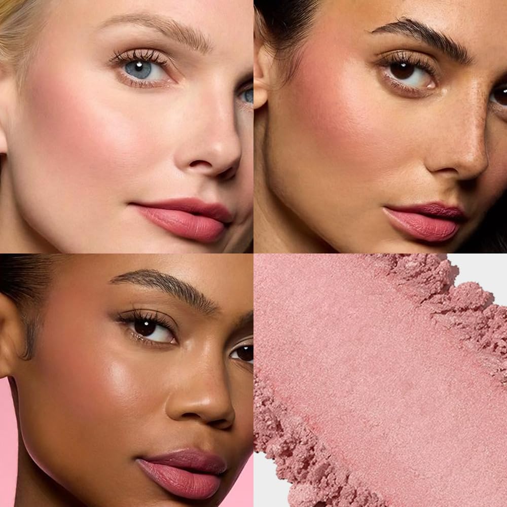 CAKAILA Blush: aplicación fácil y mezcla suave, libre de aceite.