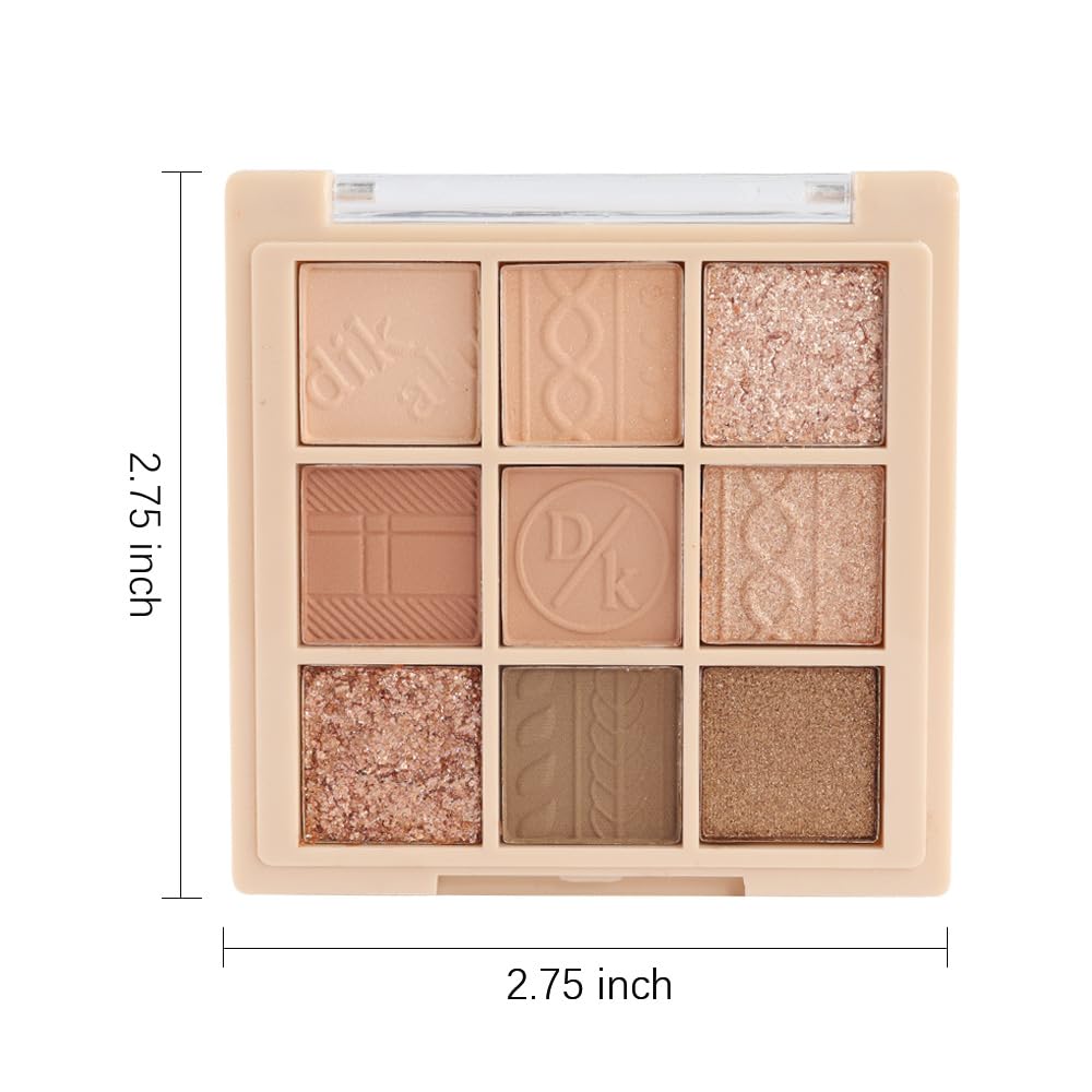 CAKAILA 9Colors empaque compacto ideal para viaje.