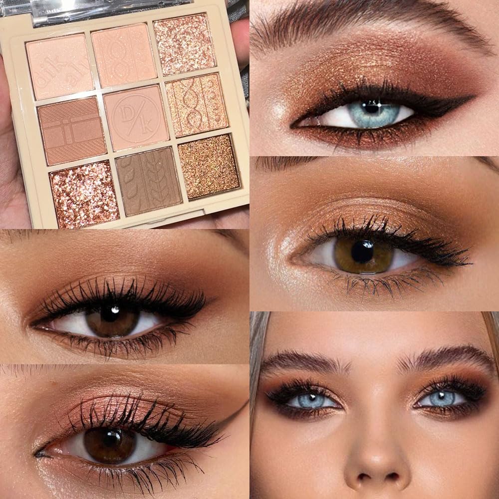 CAKAILA 9Colors tonos mate para definir y suavizar la mirada.