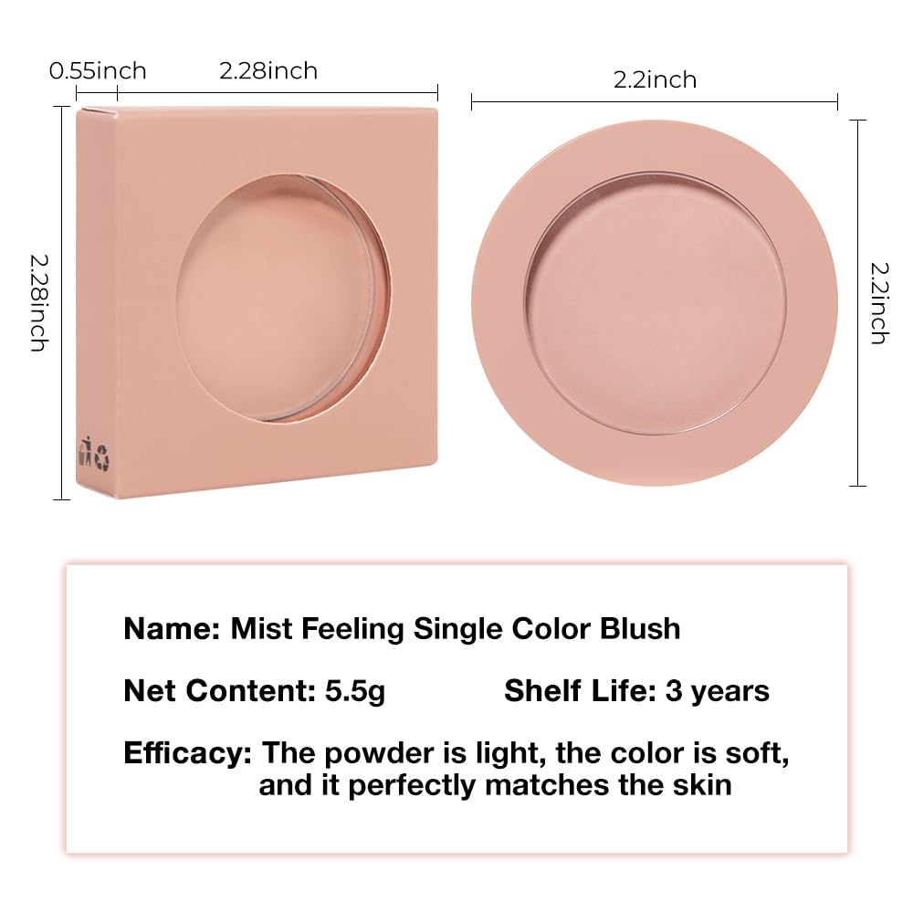 CAKAILA rubor ideal para piel madura y maquillaje diario