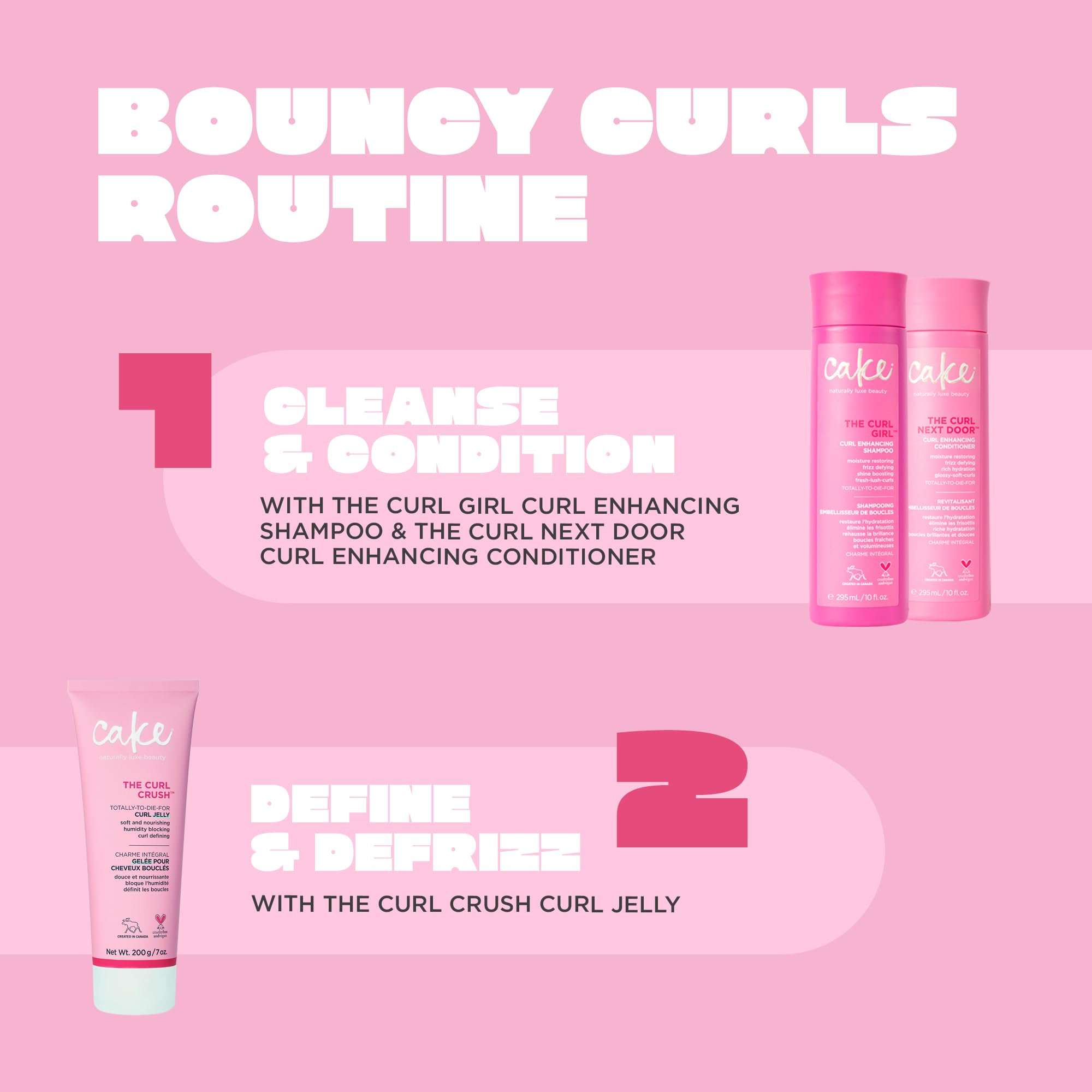 Cake Beauty Curl Jelly, ingrediente nutritivo para rizos saludables.