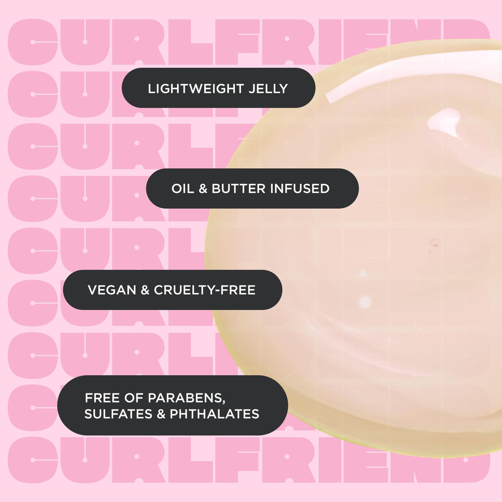 Cake Beauty Curl Jelly, rizos suaves y definidos sin peso.