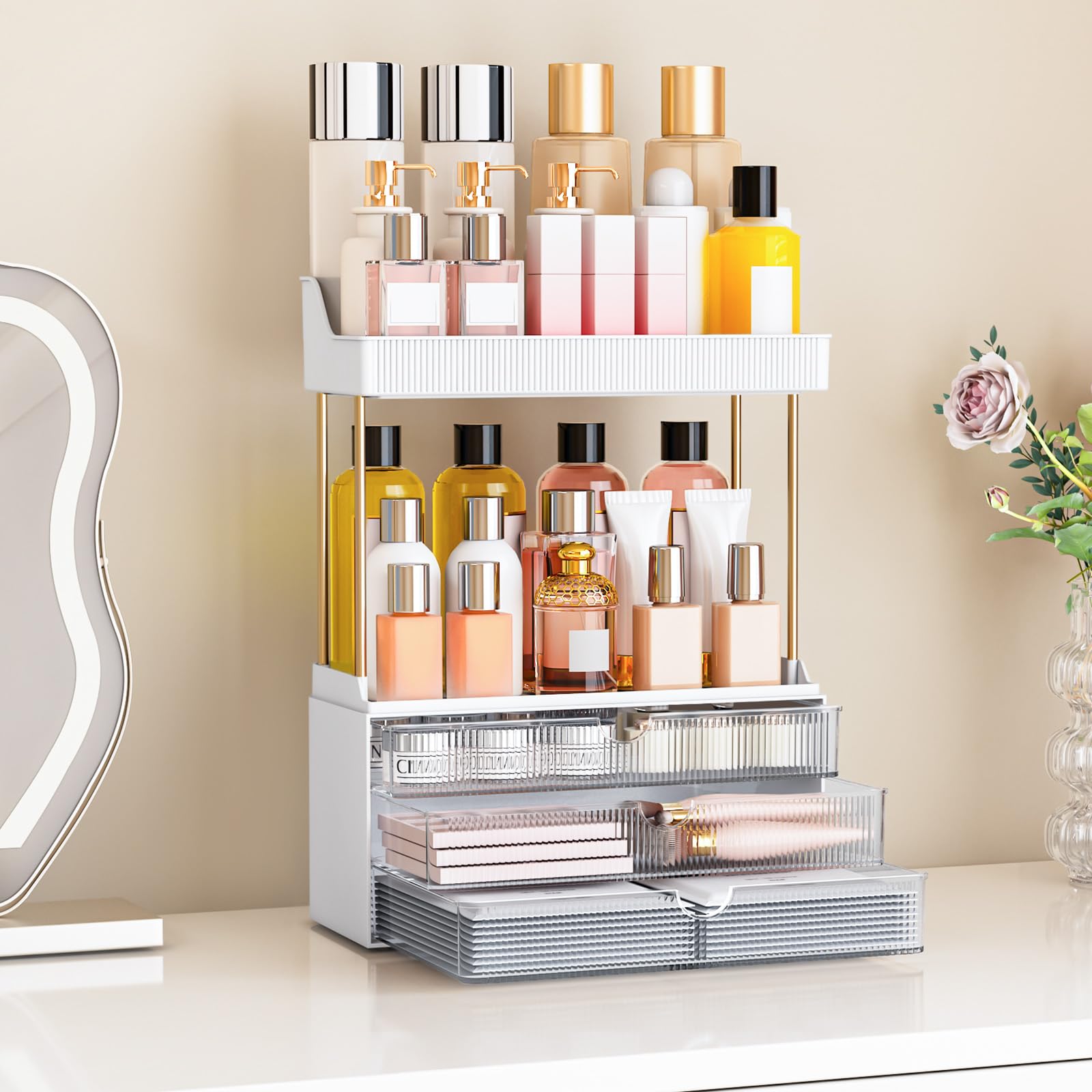 caktraie cajones organizador cosméticos para ordenar y proteger.