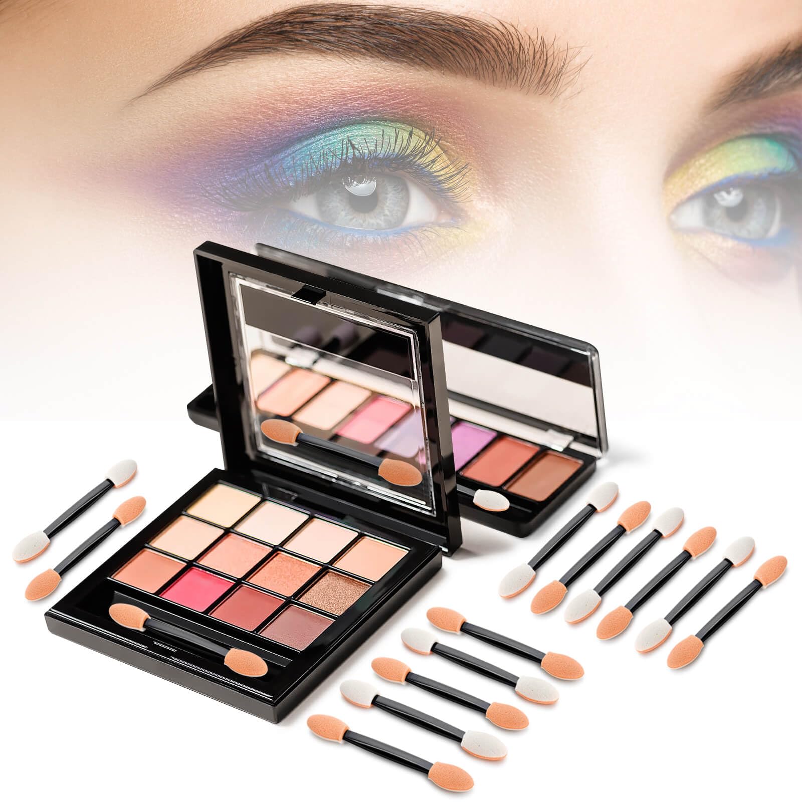 Cakvank aplicadores sombra uso diario para maquillaje de ojos